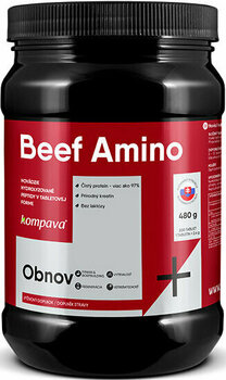 Acides aminés et BCAA Kompava Beef Amino 200 tabs Comprimés Acides aminés et BCAA - 1