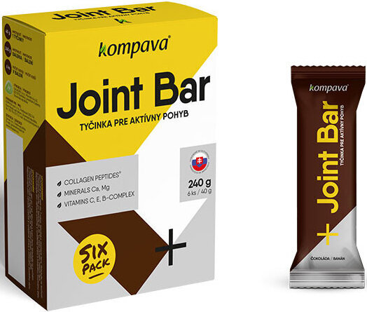 Bar Kompava Sixpack Joint Bar Choco/Banana 6 x 40 g Bar