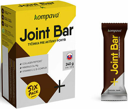 Bar Kompava Sixpack Joint Bar Choco/Banana 6 x 40 g Bar - 1