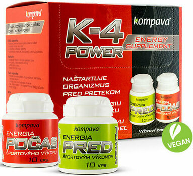 Аминокиселини и BCAA Kompava K4-Power 2x10 tabs Капсули Аминокиселини и BCAA - 1