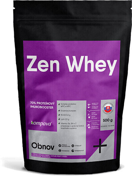 Białko serwatkowe Kompava Protein Zen Whey Wanilia 500 g Białko serwatkowe