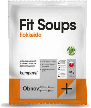 Fitnessvoeding Kompava Fit Soups 6 x Hokkaido 35 g Hokkaido Fitnessvoeding
