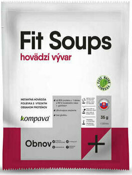 Mâncare pentru fitness Kompava Fit Soups 6 x Vită 35 g Mâncare pentru fitness - 1