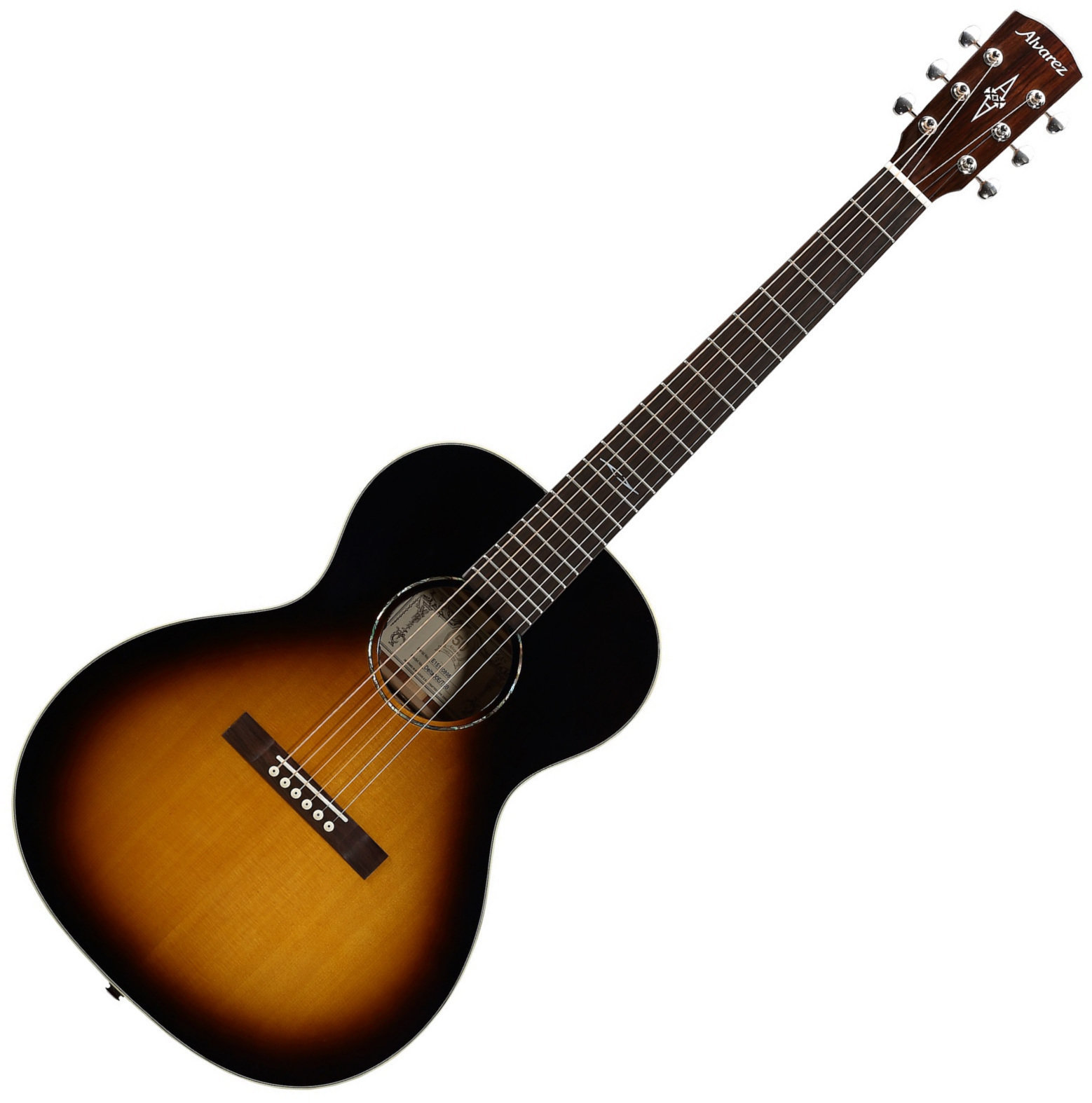 Elektro-akoestische gitaar Alvarez DELTA00E-TSB Tobacco Sunburst
