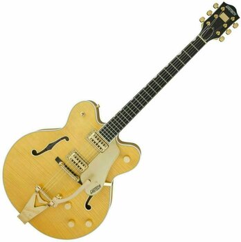 Guitare semi-acoustique Gretsch G6122TFM Players Edition Country Gentleman Amber Stain - 1