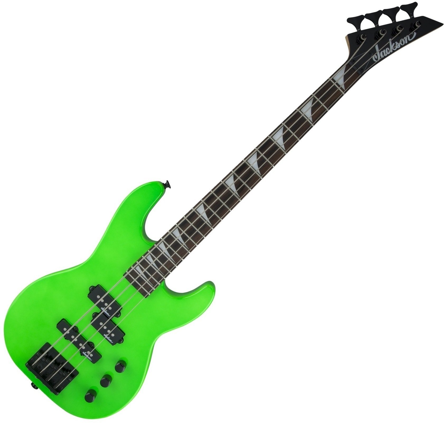 Baixo de 4 cordas Jackson JS Series Concert Bass Minion JS1X RW Neon Green