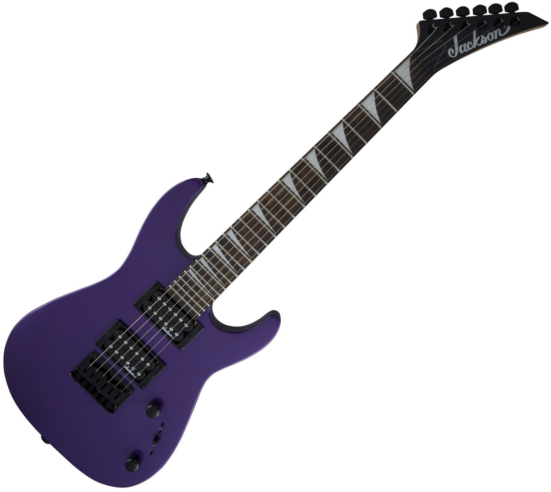 Elektromos gitár Jackson JS Series Dinky Minion JS1X RW Pavo Purple