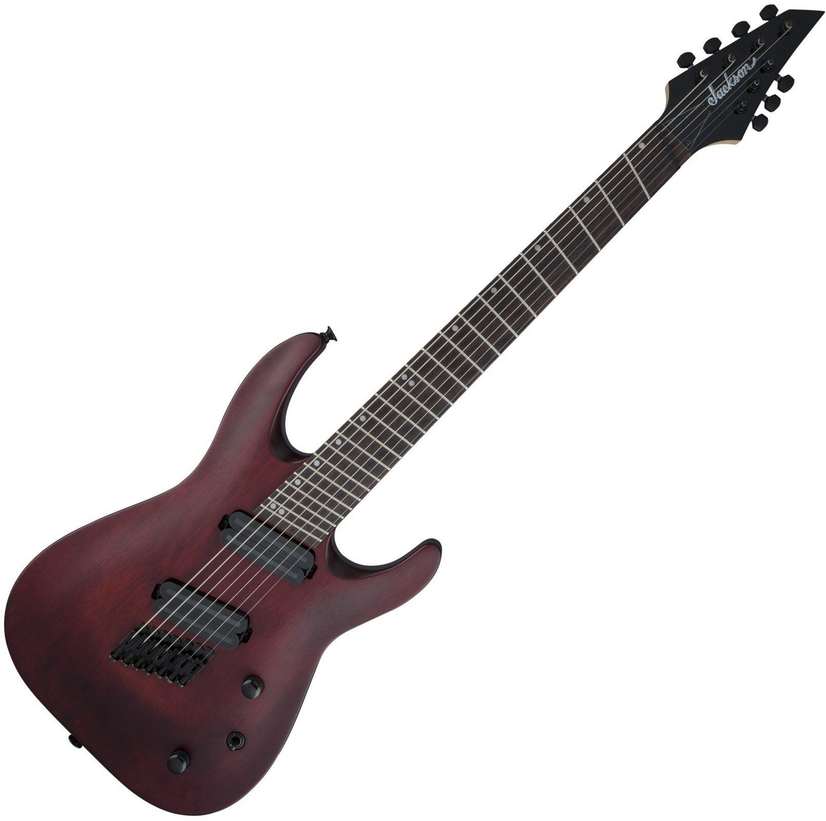 Elektrische gitaar Jackson X Series Dinky Arch Top DKAF7 MS RW Stained Mahogany
