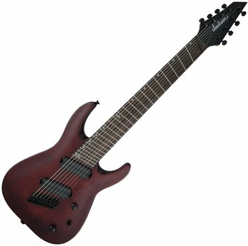 8-string electric guitar Jackson X Series Dinky TM Arch Top DKAF8 MS RW Stained Mahogany - 1