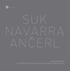 Schallplatte Johannes Brahms - Concerto For Violin, Cello And Orchestra (LP)