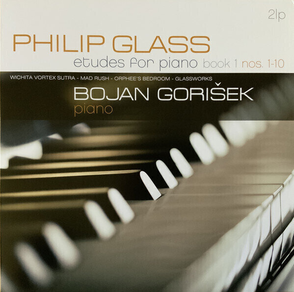 Vinyl Record Philip Glass Etudes For Piano Book 1, Nos. 1-10 (2 LP)