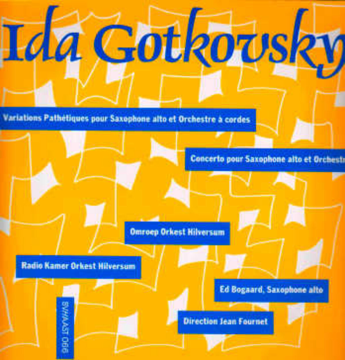 Disque vinyle Ida Gotkovsky Variations Pathétiques (12'' LP)