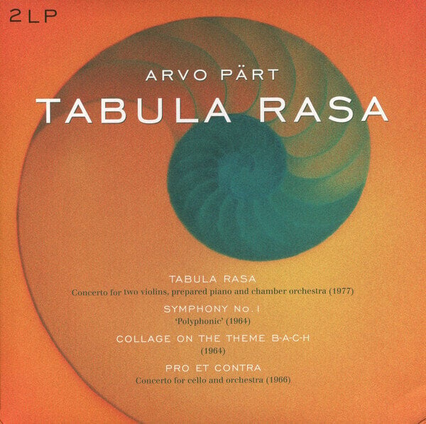 Schallplatte Arvo Part - Tabula Rasa (2 LP)