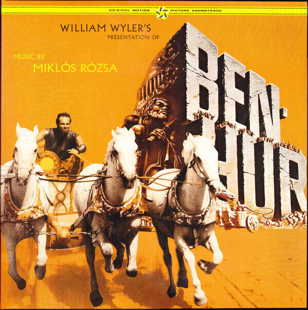 Hanglemez Miklós Rózsa - Ben-Hur (Original Motion Picture Soundtrack) (Gatefold Sleeve) (LP)