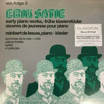 Disque vinyle Erik Satie - Early Piano Works Vol. 3 (LP) - 1