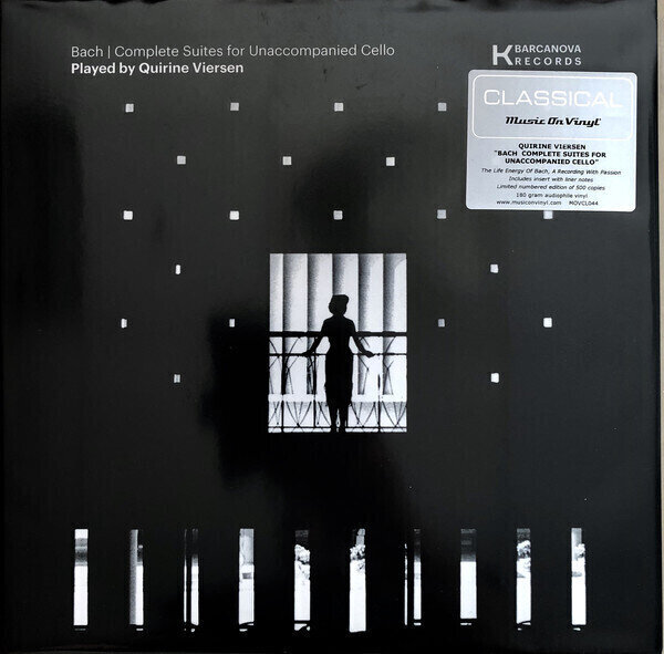 LP plošča Quirine Viersen - Complete Suites For Unaccompanied Cello (3 LP)