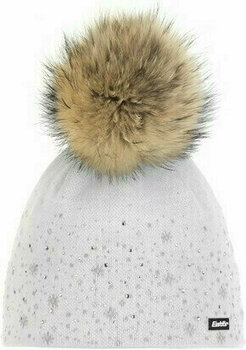 Zimowa czapka Eisbär Rana Fur Crystal Biała-Light Grey UNI Zimowa czapka - 1