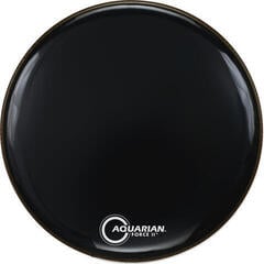 Rezonantna opna za bubanj Aquarian FR20BK Force II 20" Black Rezonantna opna za bubanj