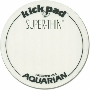Bass Drum Head Pad Aquarian STKP1 Super Thin Single Kick Pad Bass Drum Head Pad - 1