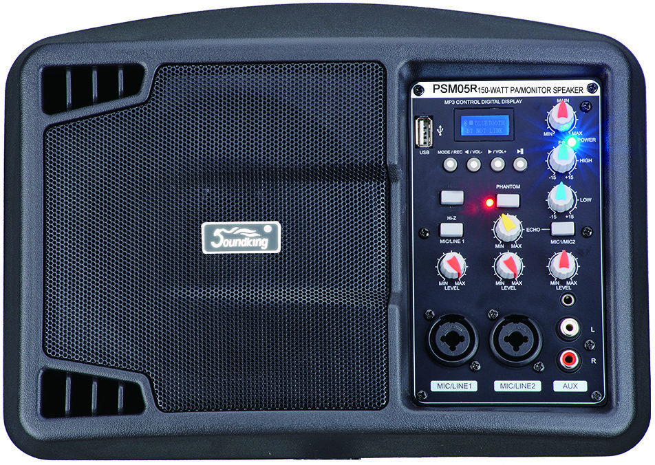 Draagbaar PA-geluidssysteem Soundking PSM05R Draagbaar PA-geluidssysteem