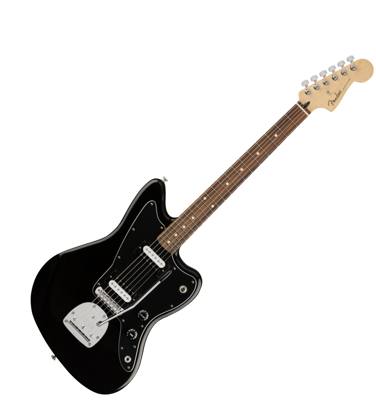 Elektrische gitaar Fender Standard Jazzmaster HH PF BLK