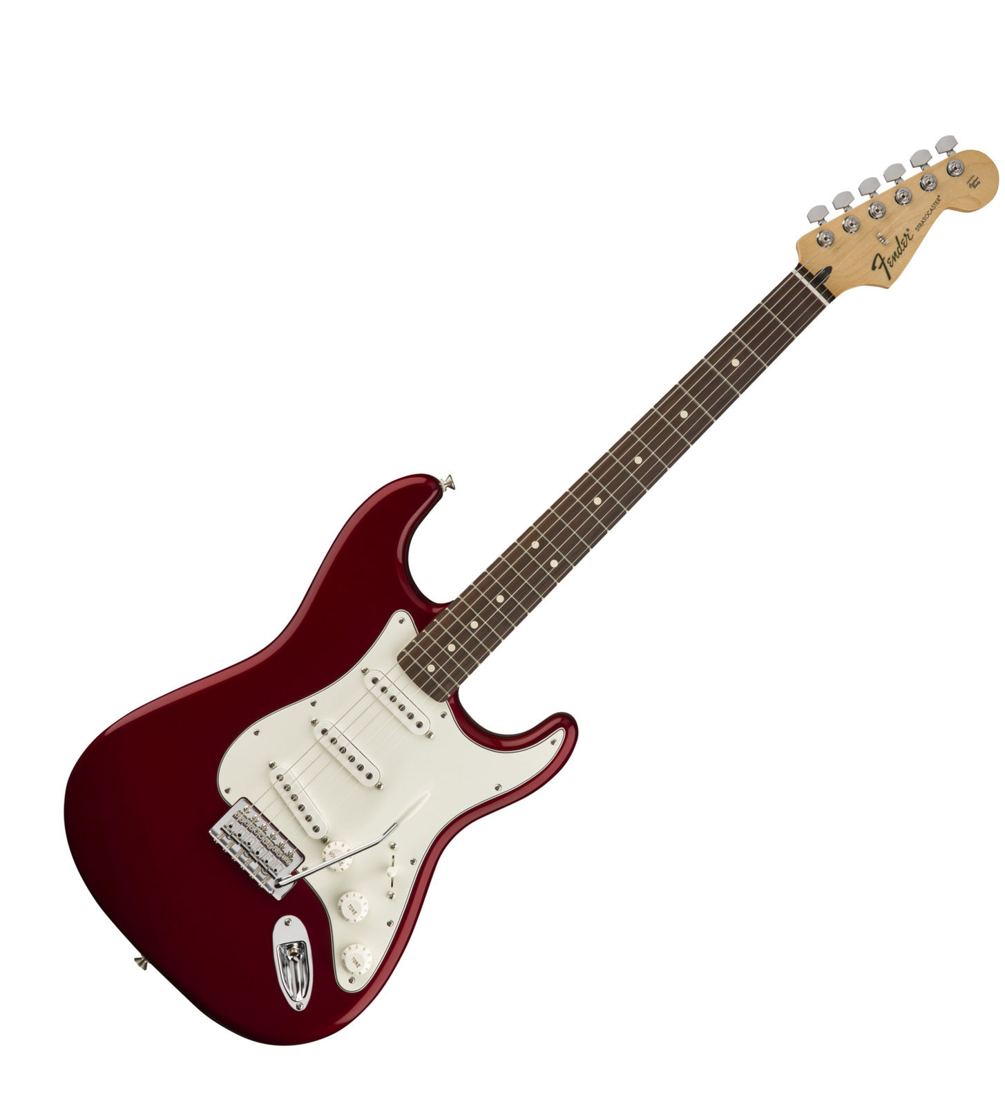 Guitare électrique Fender Standard Stratocaster PF CAR