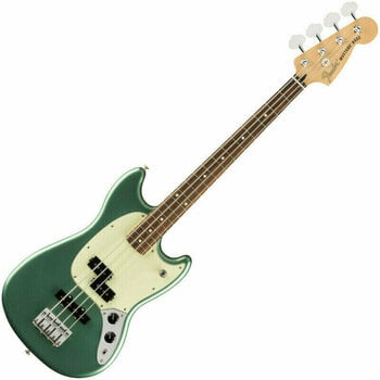 E-Bass Fender Player Mustang Bass PJ PF LE Sherwood Green Metallic - 1