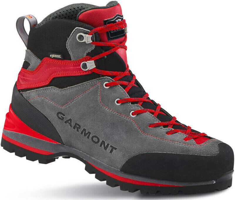 Mens Outdoor Shoes Garmont Ascent GTX Grey/Red 45 Mens Outdoor Shoes
