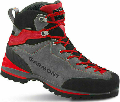 Mens Outdoor Shoes Garmont Ascent GTX Grey/Red 45 Mens Outdoor Shoes - 1