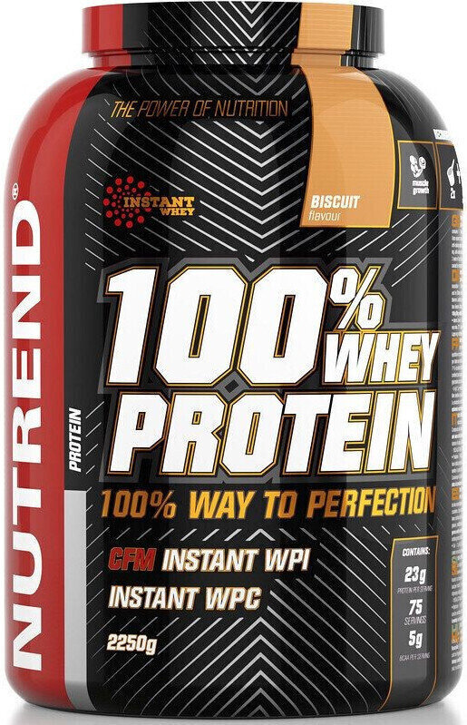 Heraproteiini NUTREND 100 % Whey Isolate Biscuit 2250 g Heraproteiini