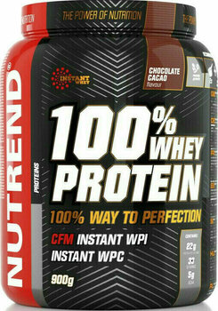 Whey Protein NUTREND 100 % Whey Isolate Chocolate-Cocoa 900 g Whey Protein - 1