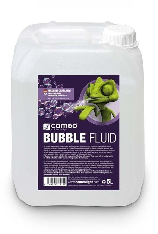 Fluid für Blasenmaschinen Cameo BUBBLE 5L Fluid für Blasenmaschinen