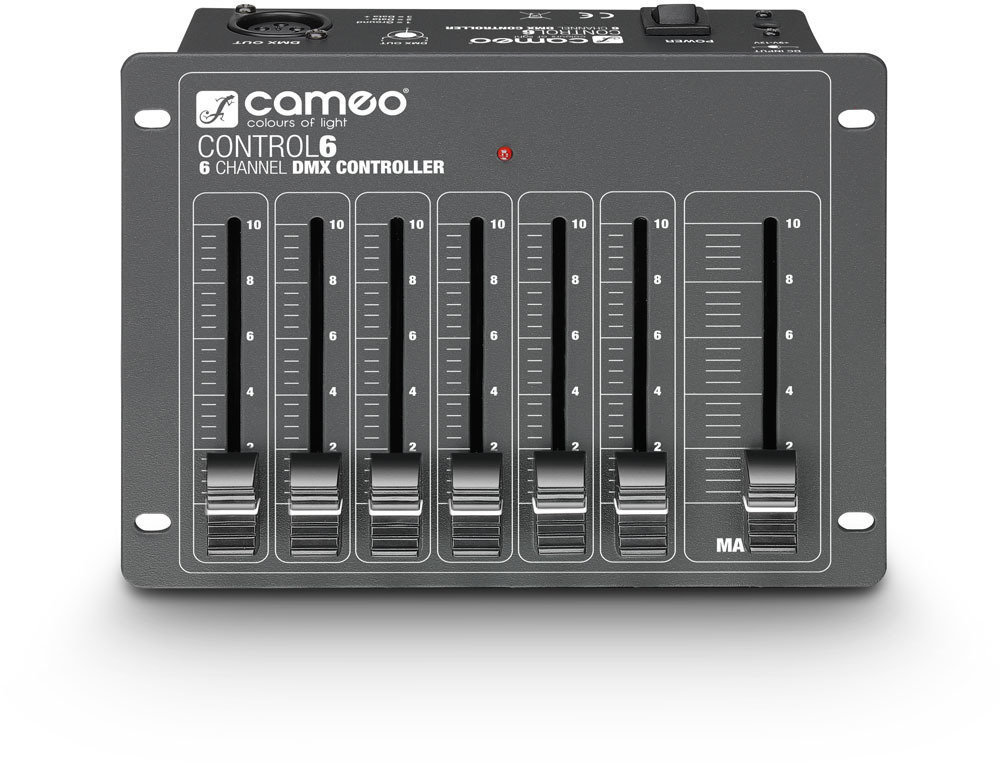 Bedieningspaneel voor lichten Cameo CONTROL 6 Bedieningspaneel voor lichten