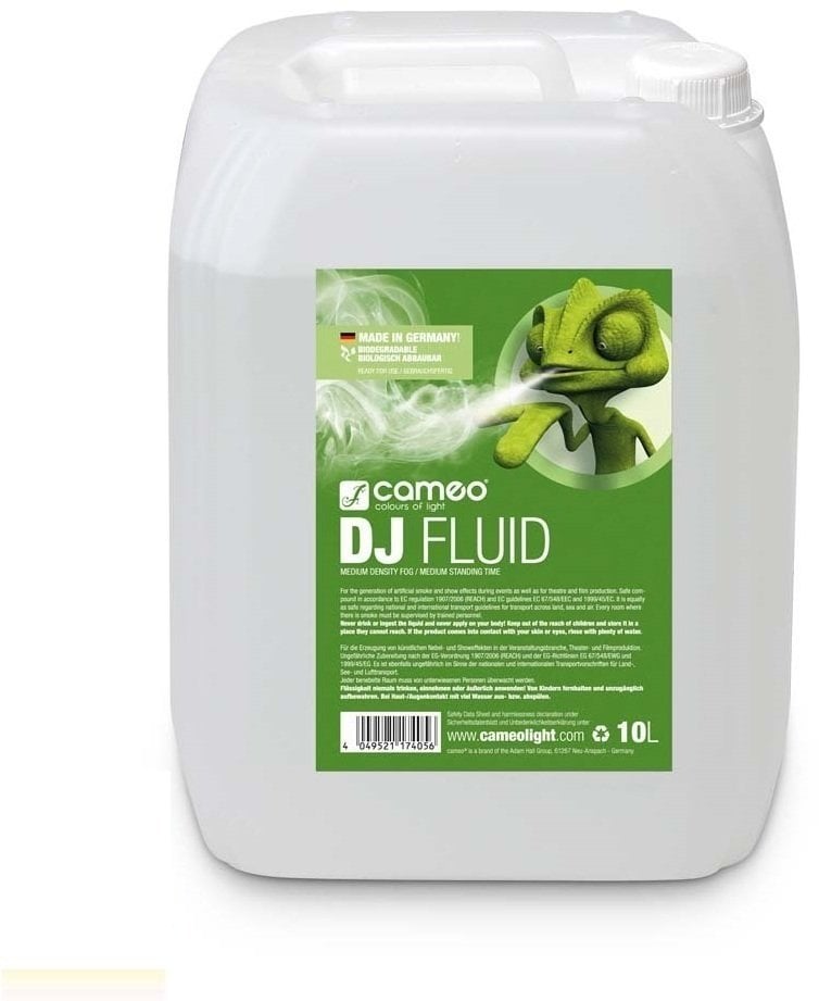 Liquide de brouillard Cameo DJ 10L Liquide de brouillard