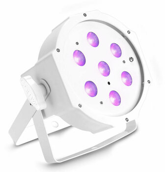 PAR LED Cameo Flat Par Can 7X3W UV WH PAR LED - 1
