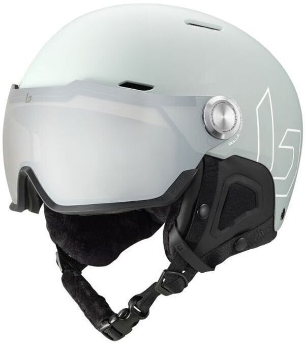 Ski Helmet Bollé Might Visor Premium MIPS Quarry Grey Matte M (55-59 cm) Ski Helmet