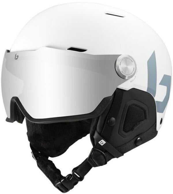 Ski Helmet Bollé Might Visor Offwhite Matte M (55-59 cm) Ski Helmet