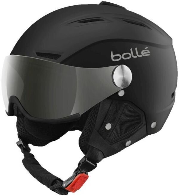Каска за ски Bollé Backline Visor Black Silver Matte M (56-58 cm) Каска за ски