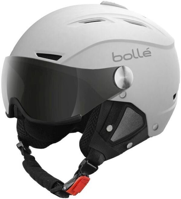 Ski Helmet Bollé Backline Visor Soft White S (54-56 cm) Ski Helmet