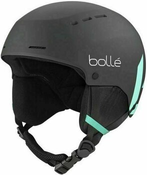 Ski Helmet Bollé Quiz Black Green Matte S (52-55 cm) Ski Helmet - 1