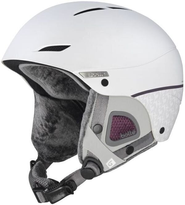 Lyžařská helma Bollé Juliet White Pearl Matte S (52-54 cm) Lyžařská helma