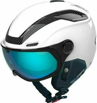 Ski Helmet Bollé V-Line Carbon White Matte M (55-59 cm) Ski Helmet - 1