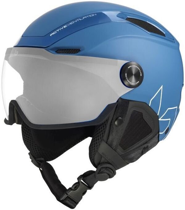 Ski Helmet Bollé V-Line Yale Blue Matte M (55-59 cm) Ski Helmet