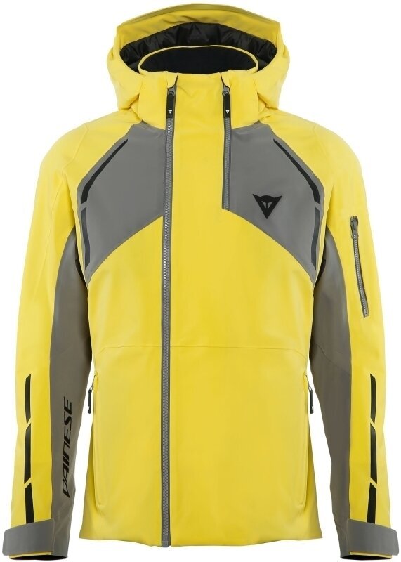 Smučarska jakna Dainese HP Icedust Vibrant Yellow/Charcoal Gray M