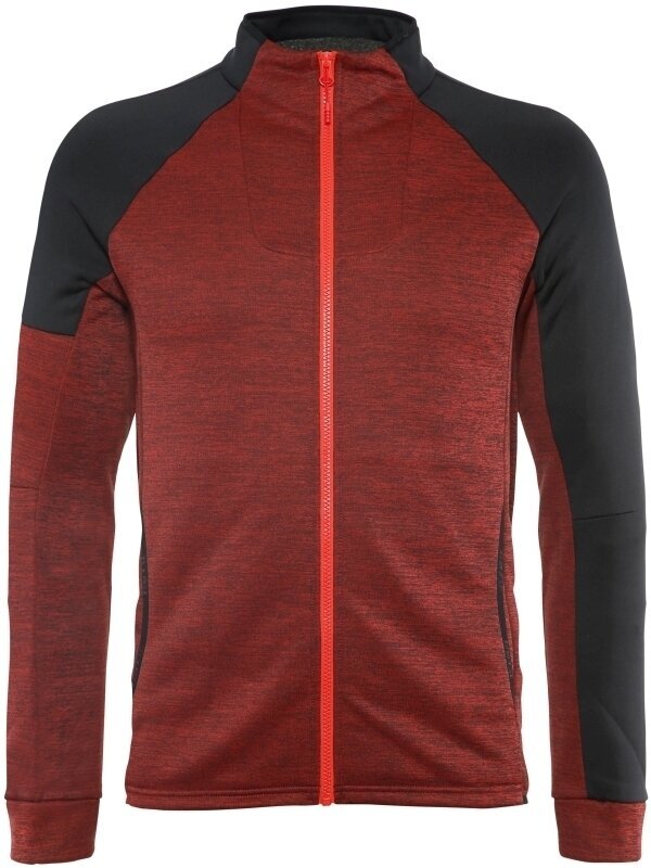 T-shirt/casaco com capuz para esqui Dainese HP Mid Full Pro High Risk Red/Black Taps L Ponte