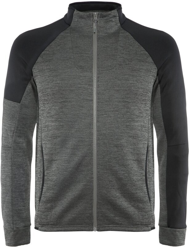 Ski T-shirt / Hoodie Dainese HP Mid Full Pro Charoacal Grey/Black Taps M Jumper