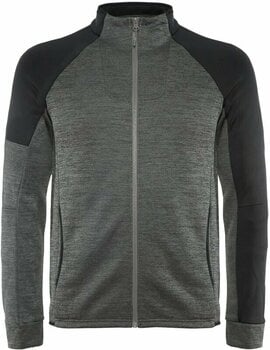 Ski T-shirt / Hoodie Dainese HP Mid Full Pro Charoacal Grey/Black Taps M Jumper - 1