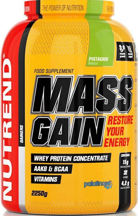 Carbohydrate / Gainer NUTREND Massgain Pistachio 2250 g Carbohydrate / Gainer