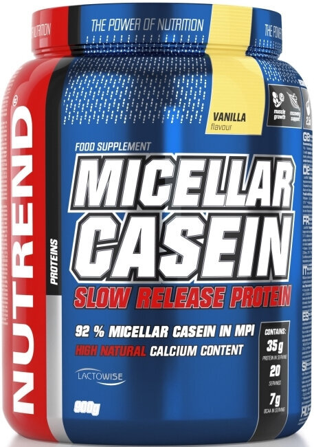 Kazeínový proteín NUTREND Micellar Casein Vanilka 2250 g Kazeínový proteín