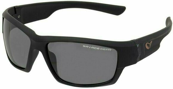 Fiskebriller Savage Gear Shades Polarized Sunglasses Floating Dark Grey (Sunny) Fiskebriller - 1
